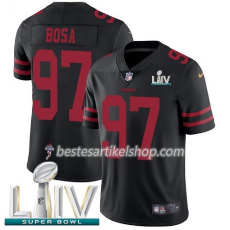Herren San Francisco 49ers Trikot Nick Bosa 97 Nike Schwarz 2020 Super Bowl LIV Herren San Francisco 49ers Trikot Nick Bosa 97 Nike Schwarz 2020 Super Bowl LIV